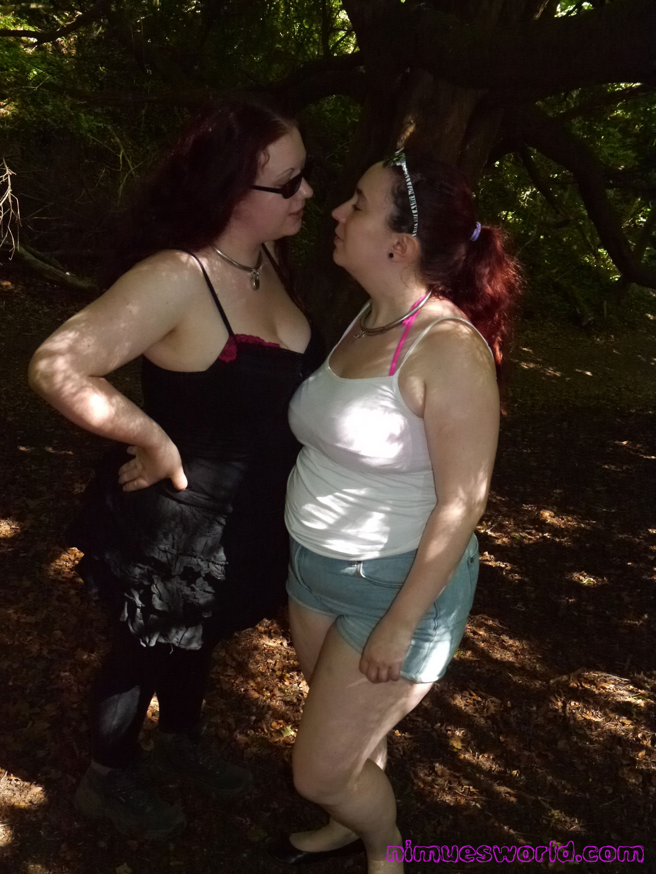 chubby naked forest - Lesbian Amateur BBW Outdoors